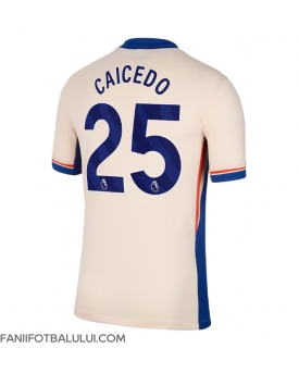 Chelsea Moises Caicedo #25 Tricou Fotbal Replică 2024-25 Barbati Deplasare